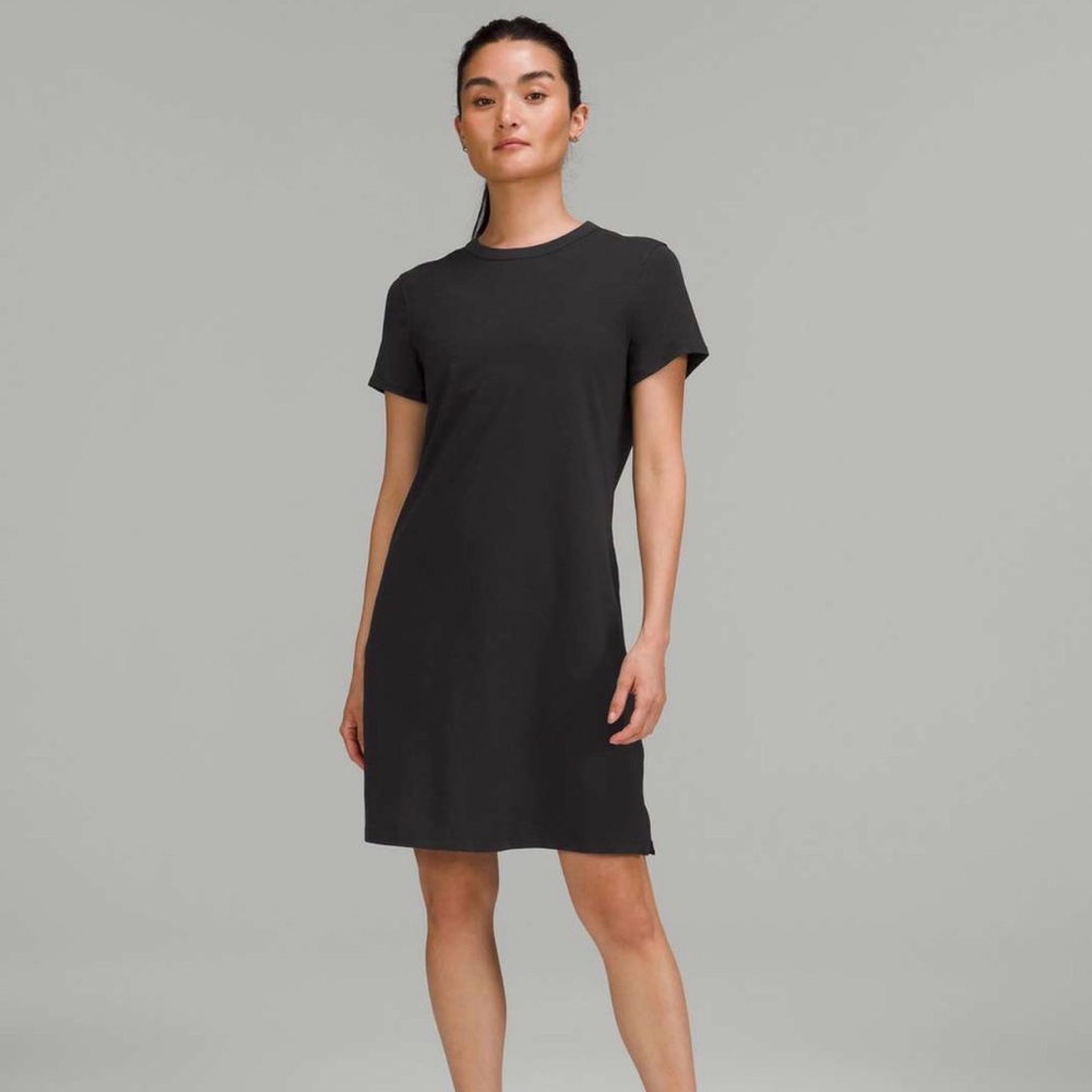 Lululemon Classic Fit Cotton Blend T-Shirt Dress